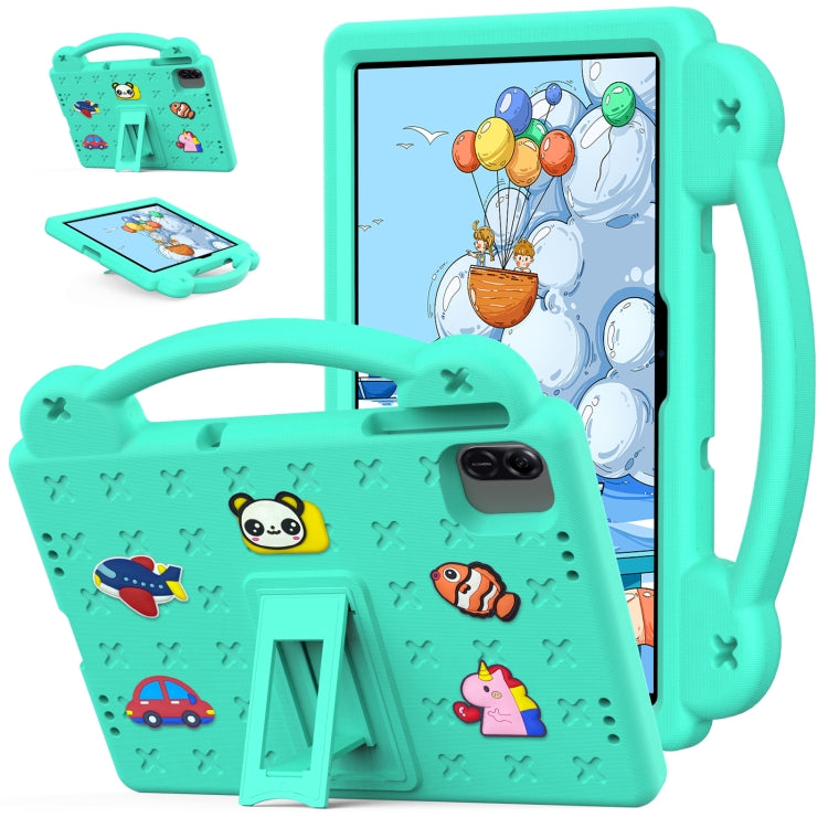 For Honor Pad X8a Handle Kickstand Children EVA Shockproof Tablet Case(Mint Green) - free shipping - PMC TechLife - Order now!