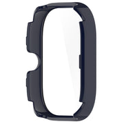 For Redmi Watch 4 Tempered Film Integrated PC Watch Protective Case(Ink Blue)