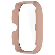 For Redmi Watch 4 Tempered Film Integrated PC Watch Protective Case(Pink)