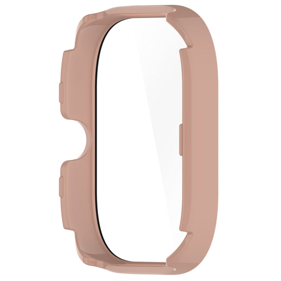 For Redmi Watch 4 Tempered Film Integrated PC Watch Protective Case(Pink)