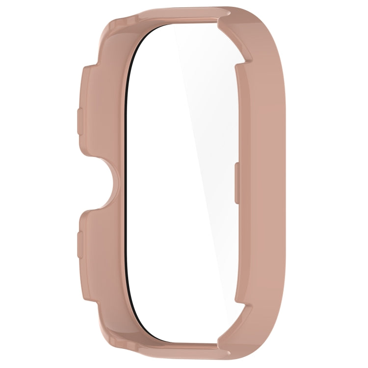 For Redmi Watch 4 Tempered Film Integrated PC Watch Protective Case(Pink)