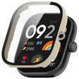 For Redmi Watch 4 Tempered Film Integrated PC Watch Protective Case(White) - Watch Cases by PMC TechLife | Online Shopping South Africa | PMC TechLife | Buy Now Pay Later Mobicred