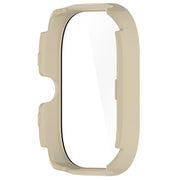 For Redmi Watch 4 Tempered Film Integrated PC Watch Protective Case(White)