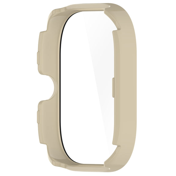 For Redmi Watch 4 Tempered Film Integrated PC Watch Protective Case(White)