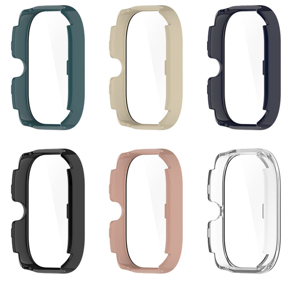 For Redmi Watch 4 Tempered Film Integrated PC Watch Protective Case(Transparent)