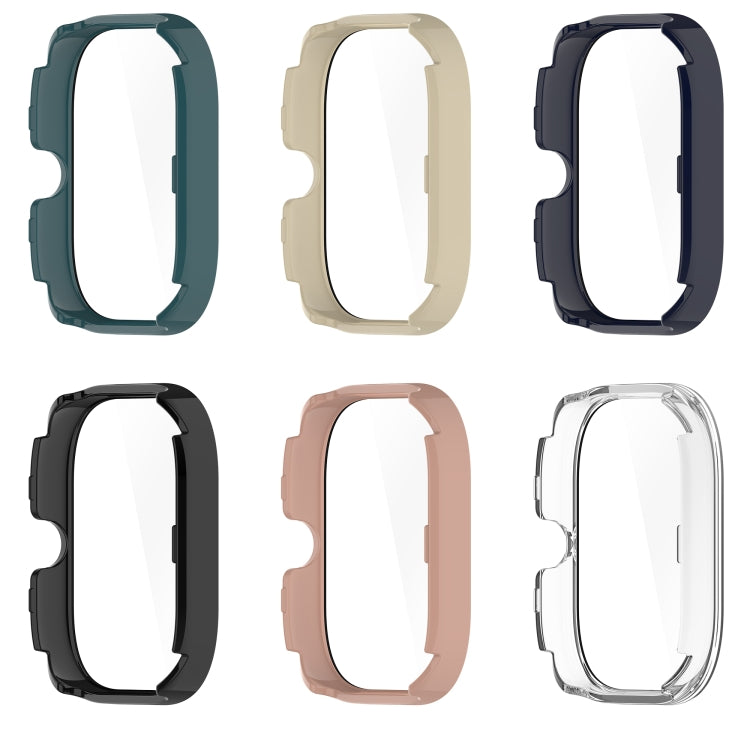 For Redmi Watch 4 Tempered Film Integrated PC Watch Protective Case(Transparent)
