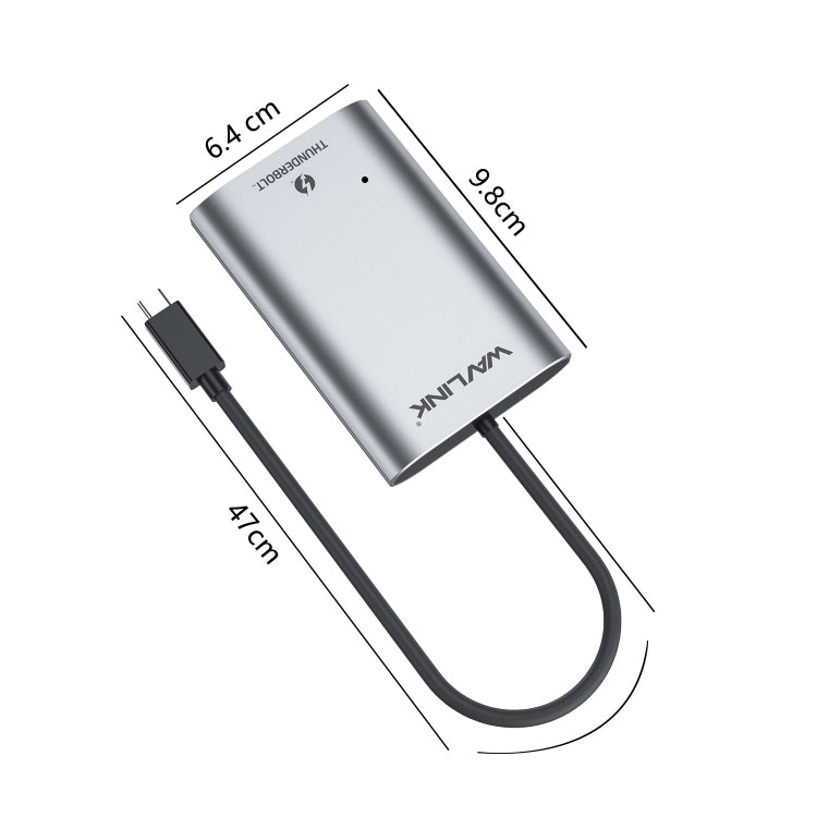 WAVLINK WL-UTA02H Multi-Screen Extender Converter Thunderbolt 3 to Dual HDMI Adapter - free shipping - PMC Jewellery - Order now!