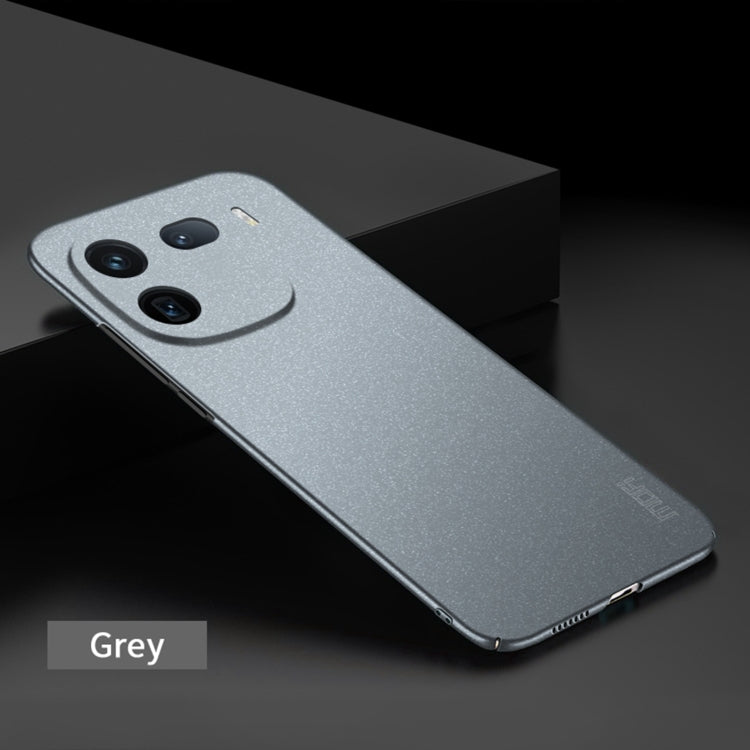 For vivo iQOO 12 MOFI Fandun Series Frosted PC Ultra-thin All-inclusive Phone Case(Gray) - vivo Cases by MOFI | Online Shopping South Africa | PMC TechLife | Buy Now Pay Later Mobicred