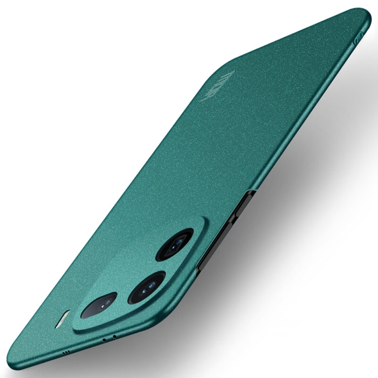 For vivo iQOO 12 MOFI Fandun Series Frosted PC Ultra-thin All-inclusive Phone Case(Green) - vivo Cases by MOFI | Online Shopping South Africa | PMC TechLife | Buy Now Pay Later Mobicred