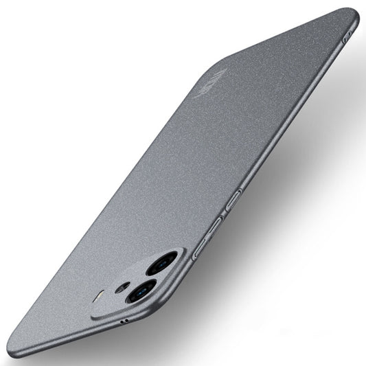 For vivo iQOO Z9 Turbo / iQOO Z9 MOFI Fandun Series Frosted PC Ultra-thin All-inclusive Phone Case(Gray) - free shipping - PMC Jewellery - Order now!
