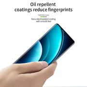 For vivo X100 / 100 Pro PINWUYO 9H 3D Hot Bending Tempered Glass Film(Black)