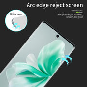 For vivo S18 / S18 Pro PINWUYO 9H 3D Hot Bending Tempered Glass Film(Black)