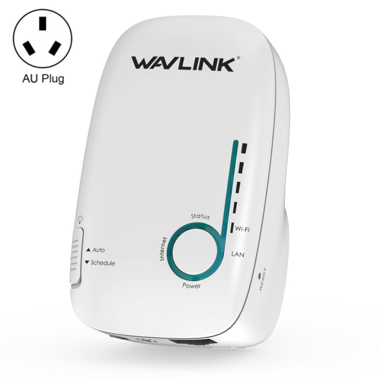 WAVLINK WN576K1 AC1200 Household WiFi Router Network Extender Dual Band Wireless Repeater, Plug:AU Plug (White) - free shipping - PMC Jewellery - Order now!