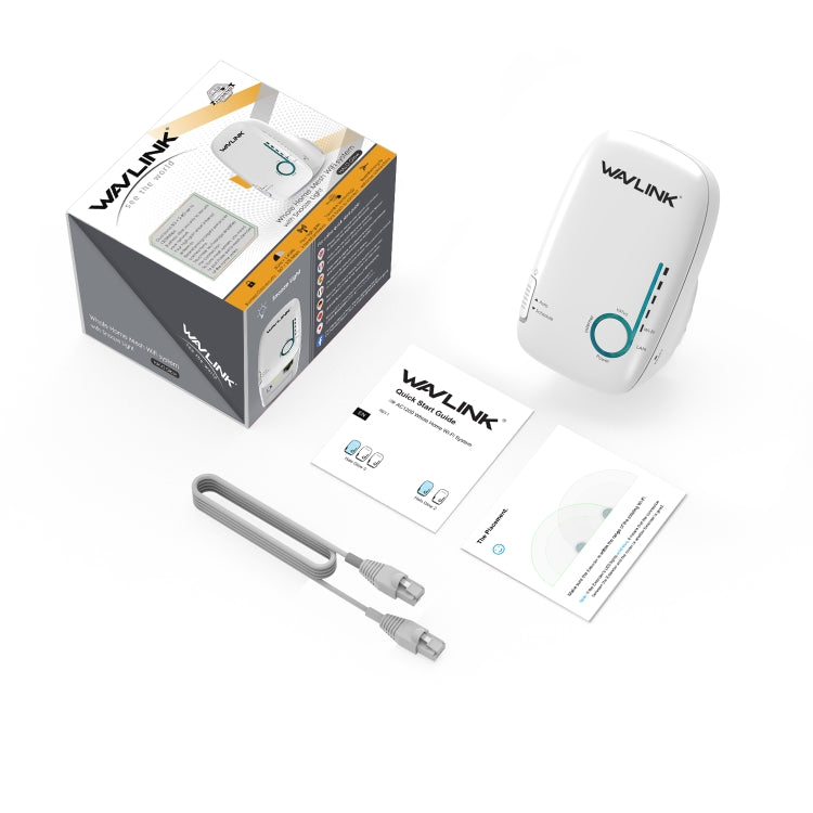 WAVLINK WN576K1 AC1200 Household WiFi Router Network Extender Dual Band Wireless Repeater, Plug:AU Plug (White) - free shipping - PMC Jewellery - Order now!