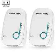 WAVLINK WN576K2 AC1200 Household WiFi Router Network Extender Dual Band Wireless Repeater, Plug:US Plug (White)