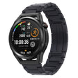 For Huawei Watch GT Runner H-Shaped Folding Buckle Stainless Steel Metal Watch Band(Black) - Watch Bands by PMc TechLife | Online Shopping South Africa | PMc TechLife | Buy Now Pay Later Mobicred