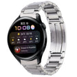 For Huawei Watch3 / Watch3 Pro H-Shaped Folding Buckle Stainless Steel Metal Watch Band(Silver) - free shipping - PMc TechLife - Order now!