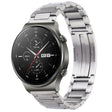 For Huawei Watch GT2 Pro / GT 2e H-Shaped Folding Buckle Stainless Steel Metal Watch Band(Silver) - free shipping - PMc TechLife - Order now!