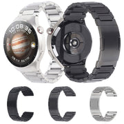 For Huawei Watch GT3 SE H-Shaped Folding Buckle Stainless Steel Metal Watch Band(Gray)