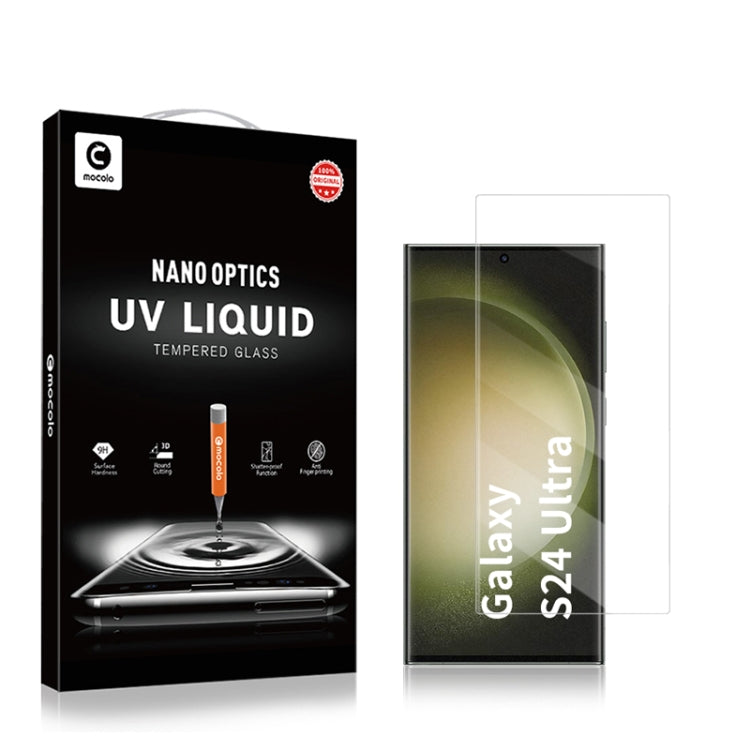 For Samsung Galaxy S24 Ultra 5G mocolo 9H 3D Full Screen UV Tempered Glass Screen Film - Galaxy S24 Ultra 5G Tempered Glass by mocolo | Online Shopping South Africa | PMC TechLife