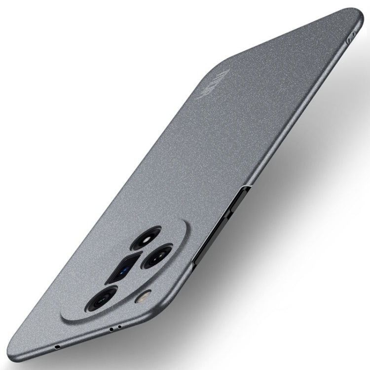 For OPPO Find X7 MOFI Fandun Series Frosted PC Ultra-thin All-inclusive Phone Case(Gray) - free shipping - PMC TechLife - Order now!
