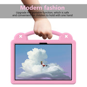 For Lenovo Tab M11 / Xiaoxin Pad 2024 Handle Kickstand Children EVA Shockproof Tablet Case(Pink)