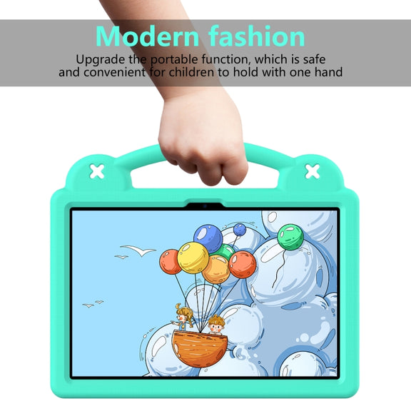 For Lenovo Tab M11 / Xiaoxin Pad 2024 Handle Kickstand Children EVA Shockproof Tablet Case(Mint Green)