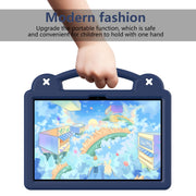 For TCL Tab 11 9466x3 Handle Kickstand Children EVA Shockproof Tablet Case(Navy Blue)