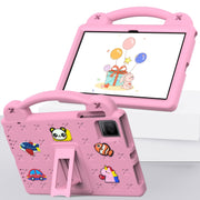 For TCL Tab 10 Gen2 10.36 2023 Handle Kickstand Children EVA Shockproof Tablet Case(Pink)