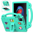 For TCL Tab 10 Gen2 10.36 2023 Handle Kickstand Children EVA Shockproof Tablet Case(Mint Green) - Others by PMC TechLife | Online Shopping South Africa | PMC TechLife | Buy Now Pay Later Mobicred