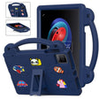 For TCL Tab 10 Gen2 10.36 2023 Handle Kickstand Children EVA Shockproof Tablet Case(Navy Blue) - Others by PMC TechLife | Online Shopping South Africa | PMC TechLife | Buy Now Pay Later Mobicred