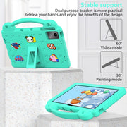 For Huawei MetePad 11 2023 / 2021 Handle Kickstand Children EVA Shockproof Tablet Case(Mint Green)