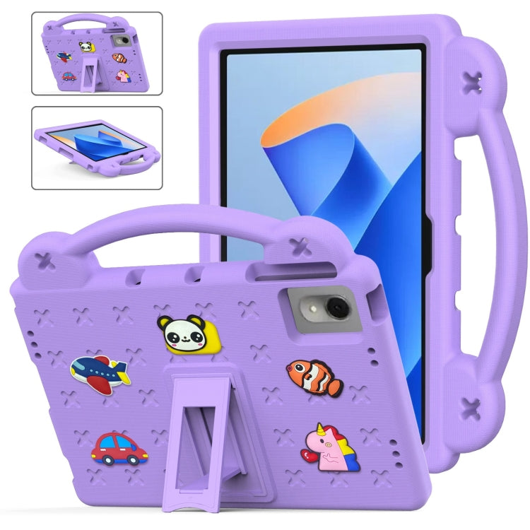 For Huawei MetePad 11 2023 / 2021 Handle Kickstand Children EVA Shockproof Tablet Case(Light Purple) - Huawei by PMC TechLife | Online Shopping South Africa | PMC TechLife | Buy Now Pay Later Mobicred