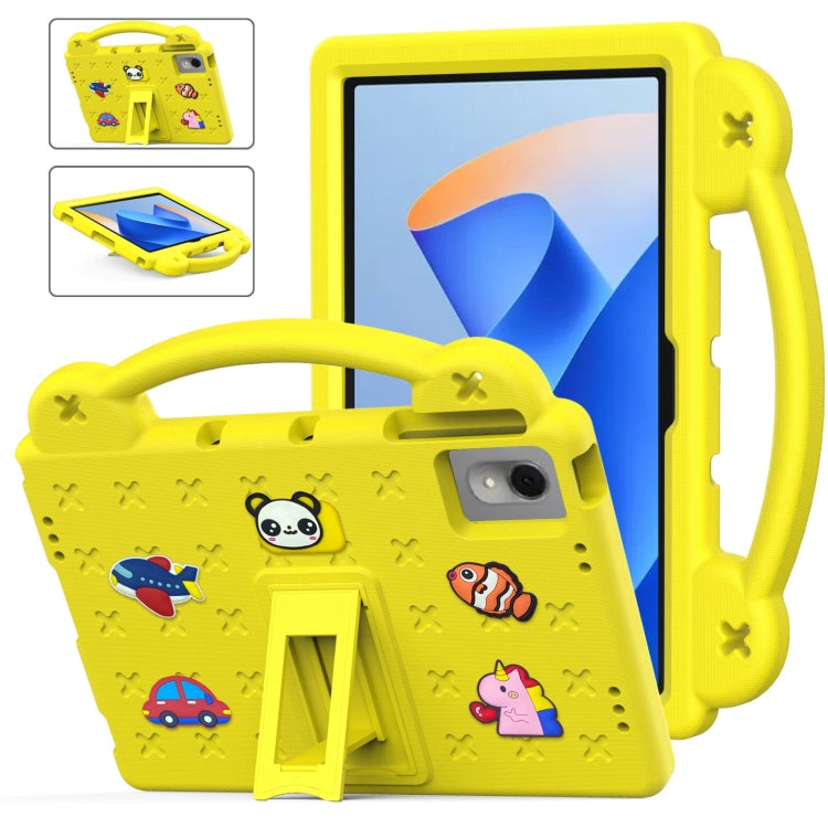 For Huawei MetePad 11 2023 / 2021 Handle Kickstand Children EVA Shockproof Tablet Case(Yellow) - Huawei by PMC TechLife | Online Shopping South Africa | PMC TechLife | Buy Now Pay Later Mobicred