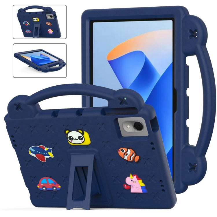 For Huawei MetePad 11 2023 / 2021 Handle Kickstand Children EVA Shockproof Tablet Case(Navy Blue) - Huawei by PMC TechLife | Online Shopping South Africa | PMC TechLife | Buy Now Pay Later Mobicred