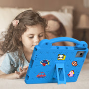For Onn Tbspg 100110027 2023 Handle Kickstand Children EVA Shockproof Tablet Case(Sky Blue)