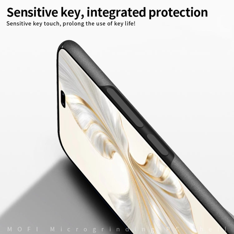 For Honor 100 Pro MOFI Fandun Series Frosted PC Ultra-thin All-inclusive Phone Case(Black) - Honor Cases by MOFI | Online Shopping South Africa | PMC TechLife