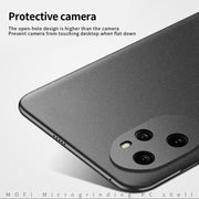 For Honor 100 Pro MOFI Fandun Series Frosted PC Ultra-thin All-inclusive Phone Case(Black)