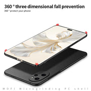For Honor 100 Pro MOFI Fandun Series Frosted PC Ultra-thin All-inclusive Phone Case(Gray)