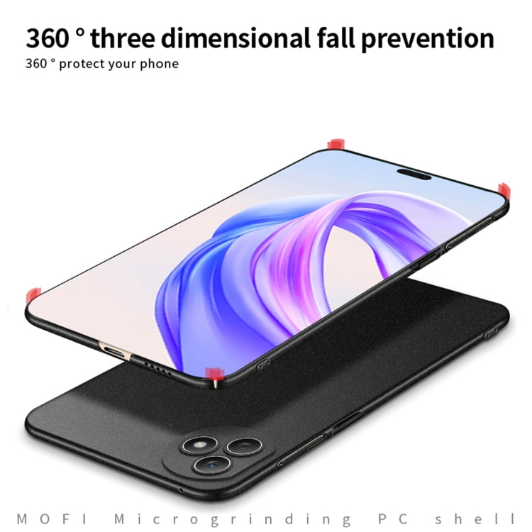 For Honor X50i+ / X50i Pro MOFI Fandun Series Frosted PC Ultra-thin All-inclusive Phone Case(Red)