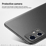 For Honor 90 GT MOFI Fandun Series Frosted PC Ultra-thin All-inclusive Phone Case(Blue)
