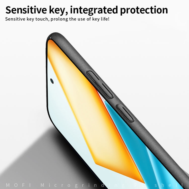 For Honor 90 GT MOFI Fandun Series Frosted PC Ultra-thin All-inclusive Phone Case(Green) - Honor Cases by MOFI | Online Shopping South Africa | PMC TechLife | Buy Now Pay Later Mobicred