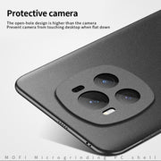 For Honor Magic6 MOFI Fandun Series Frosted PC Ultra-thin All-inclusive Phone Case(Blue)