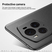 For Honor Magic6 RSR MOFI Fandun Series Frosted PC Ultra-thin All-inclusive Phone Case(Blue)