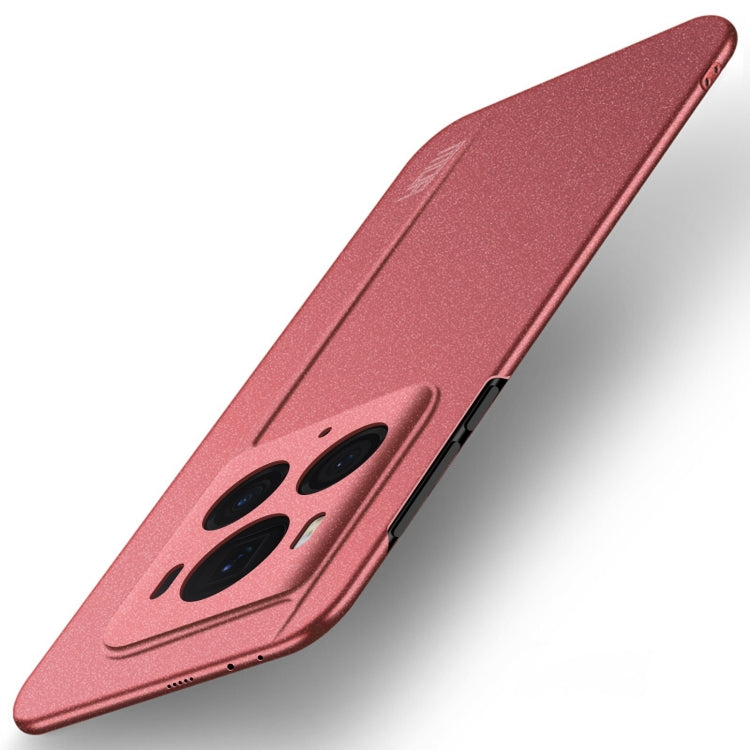 For Honor Magic6 Ultimate MOFI Fandun Series Frosted PC Ultra-thin All-inclusive Phone Case(Red) - free shipping - PMC Jewellery - Order now!