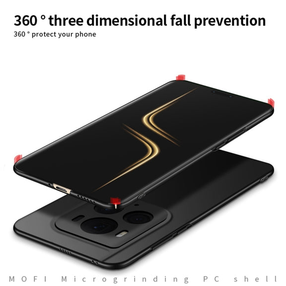 For Honor Magic6 Ultimate MOFI Fandun Series Frosted PC Ultra-thin All-inclusive Phone Case(Red)