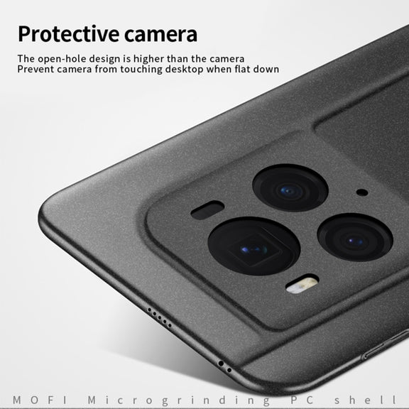 For Honor Magic6 Ultimate MOFI Fandun Series Frosted PC Ultra-thin All-inclusive Phone Case(Red)