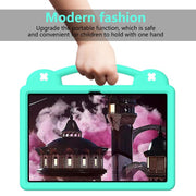 For  Lenovo Xiaoxin Pad Pro 12.7 2025 Handle Kickstand Children EVA Shockproof Tablet Case(Mint Green)