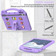 For  Lenovo Xiaoxin Pad Pro 12.7 2025 Handle Kickstand Children EVA Shockproof Tablet Case(Light Purple)