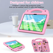 For Lenovo Tab TB-311 / WIFI 10.1 2025 Handle Kickstand Children EVA Shockproof Tablet Case(Pink)